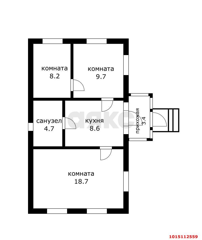 Фото №18: Дом 50 м² + 3.84 сот. - Краснодар, Сельскохозяйственный Институт, ул. Северная, 39