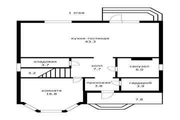 Фото №5: Дом 175 м² - Южный, п. коттеджный  Знатный Двор, ул. Атаманская, 29