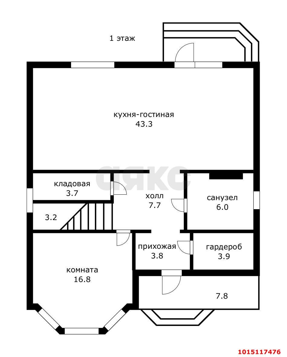 Фото №5: Дом 175 м² + 4.8 сот. - Южный, п. коттеджный  Знатный Двор, ул. Атаманская, 29