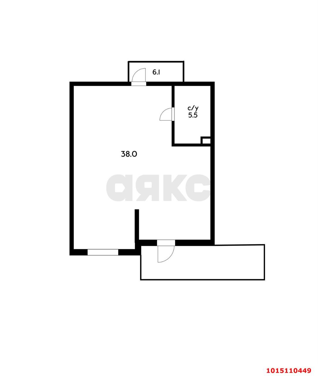 Фото №7: Торговое помещение 50 м² - Краснодар, ЖК Лучший, ул. Ростовское шоссе, 30/6к3