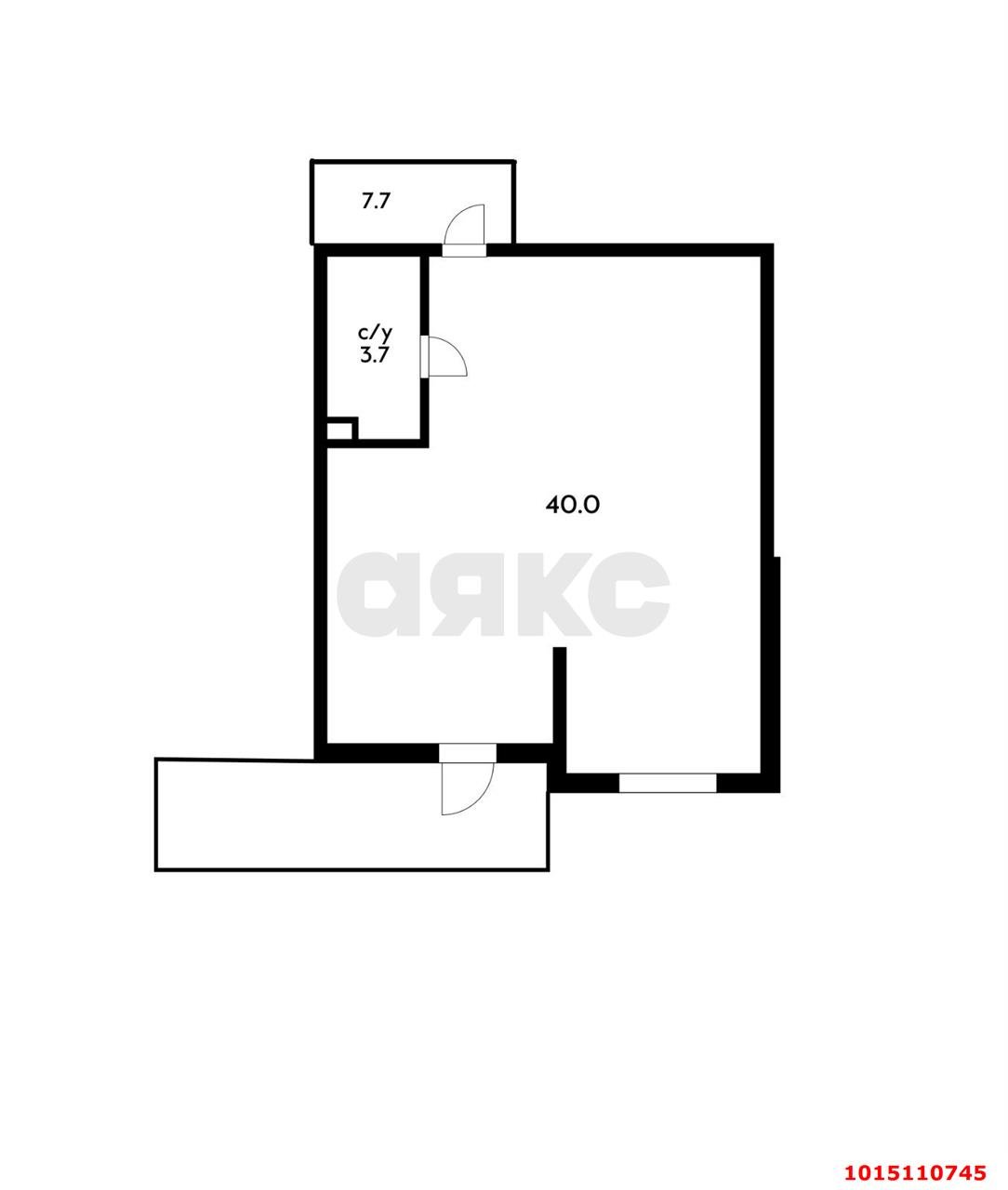 Фото №7: Коммерция 51 м² - Краснодар, Прикубанский внутригородской округ, имени Петра Метальникова, мкр. ЖК Лучший, ул. Ростовское шоссе, 30/6к3
