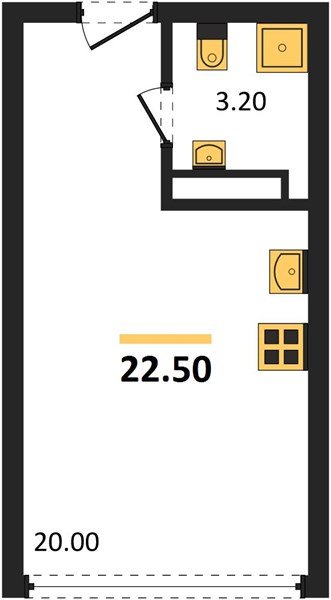 Фото №1: Студия 22 м² - Краснодар, Догма Парк, мкр. Прикубанский внутригородской округ