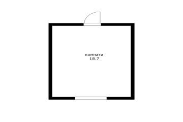 Фото №5: Комната 18 м² - Краснодар, мкр. Прикубанский внутригородской округ, ул. Атарбекова, 52