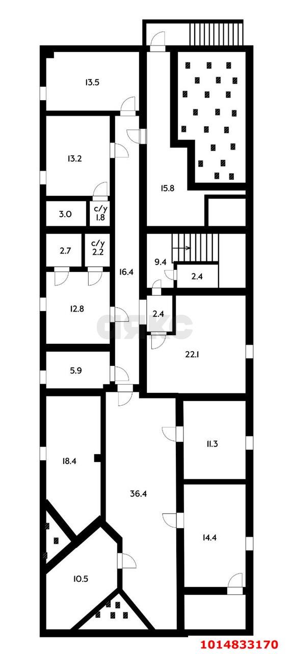 Фото №5: Отдельное здание 1137 м² - Краснодар, Фестивальный, ул. Красных Партизан, 381