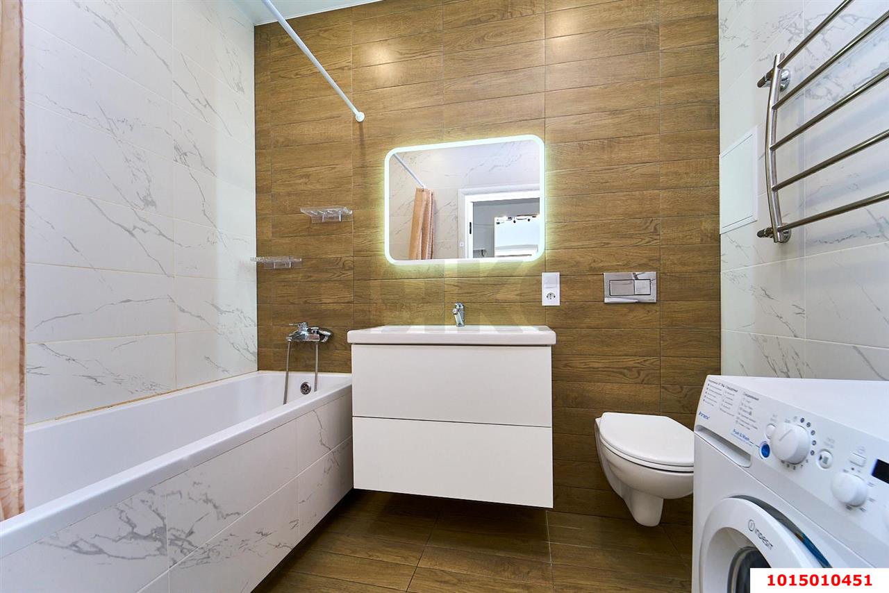 Фото №6: 1-комнатная квартира 45 м² - Краснодар, ЖК Бауинвест, ул. Героев-Разведчиков, 11/4