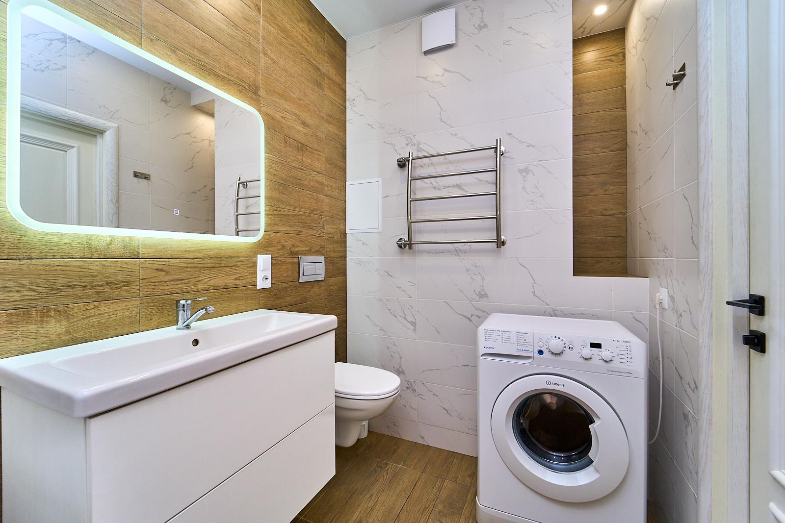 Фото №5: 1-комнатная квартира 45 м² - Краснодар, Прикубанский внутригородской округ, мкр. ЖК Бауинвест, ул. Героев-Разведчиков, 11/4