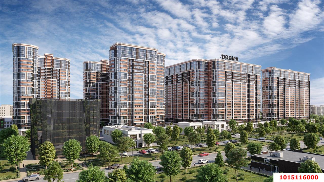 Фото №1: 3-комнатная квартира 87 м² - Краснодар, ЖК Рекорд, ул. Новороссийская, 102И