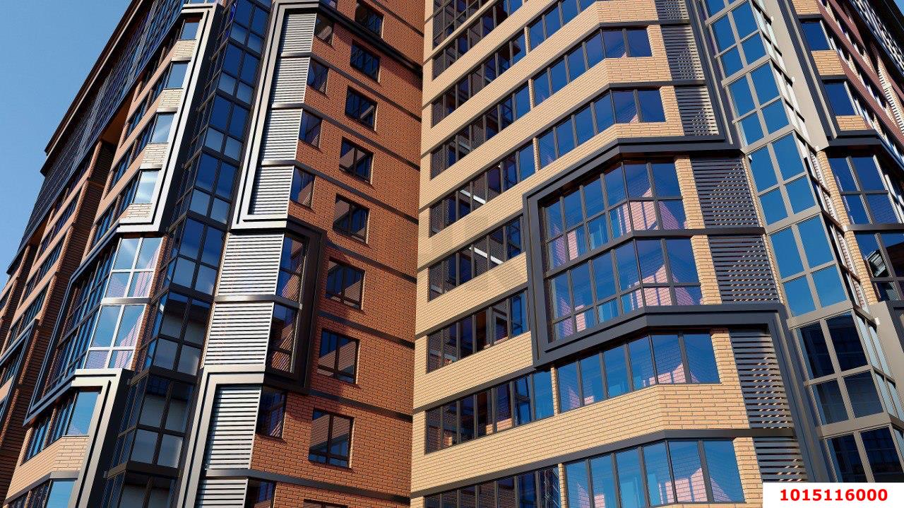 Фото №3: 3-комнатная квартира 87 м² - Краснодар, ЖК Рекорд, ул. Новороссийская, 102И