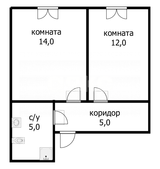 Фото №7: Апартаменты 36 м² - Анапа, Алексеевка, ул. Северная, 85