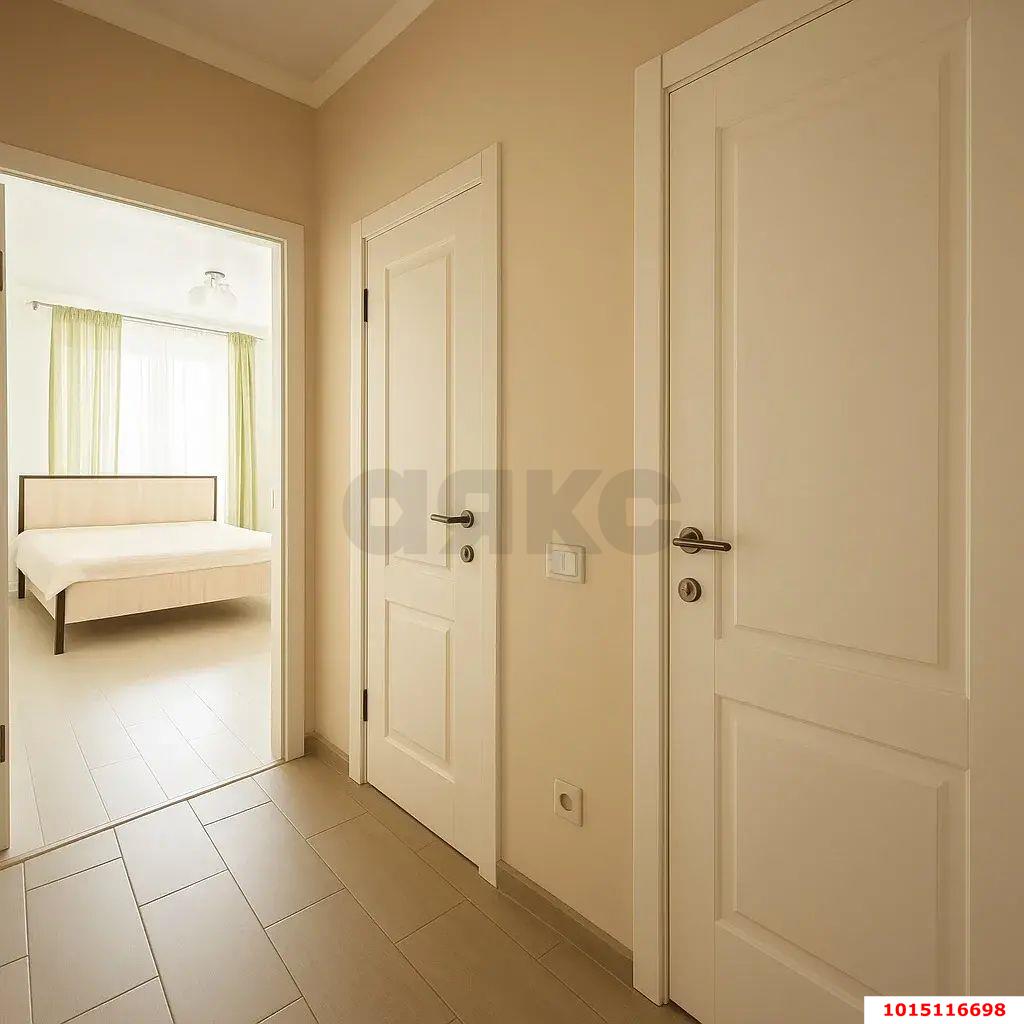 Фото №5: 2-комнатная квартира 57 м² - Краснодар, ЖК Перспектива, Прикубанский внутригородской округ, Панорама, мкр. жилой комплекс Перспектива, ул. Героев-Разведчиков, 6к2