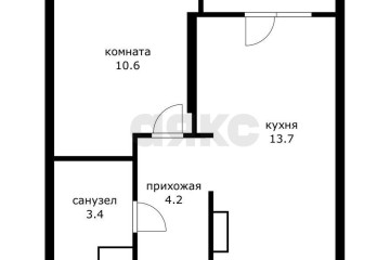 Фото №3: 1-комнатная квартира 34 м² - Краснодар, мкр. Парк Победы, ул. Героя Пешкова, 14