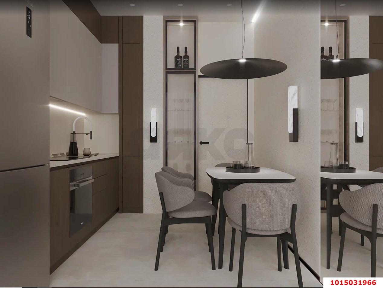 Фото №3: 2-комнатная квартира 66 м² - Краснодар, Завод Измерительных Приборов, ул. Зиповская, 40