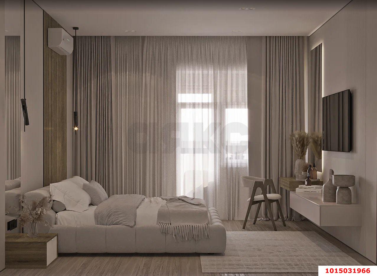 Фото №6: 2-комнатная квартира 66 м² - Краснодар, Прикубанский внутригородской округ, Завод Измерительных Приборов, мкр. жилой комплекс Кубанский, ул. Зиповская, 40