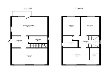 Фото №2: Дом 145 м² - Южный, п. коттеджный  Южная столица, пер. 8-й Заветный, 11