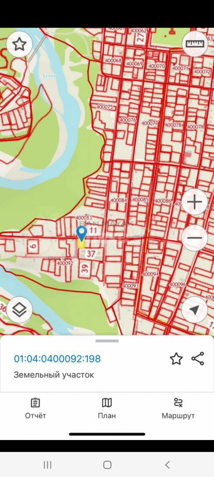 Фото №4: Земельный участок под ИЖС 9.2 сот. - Абадзехская
