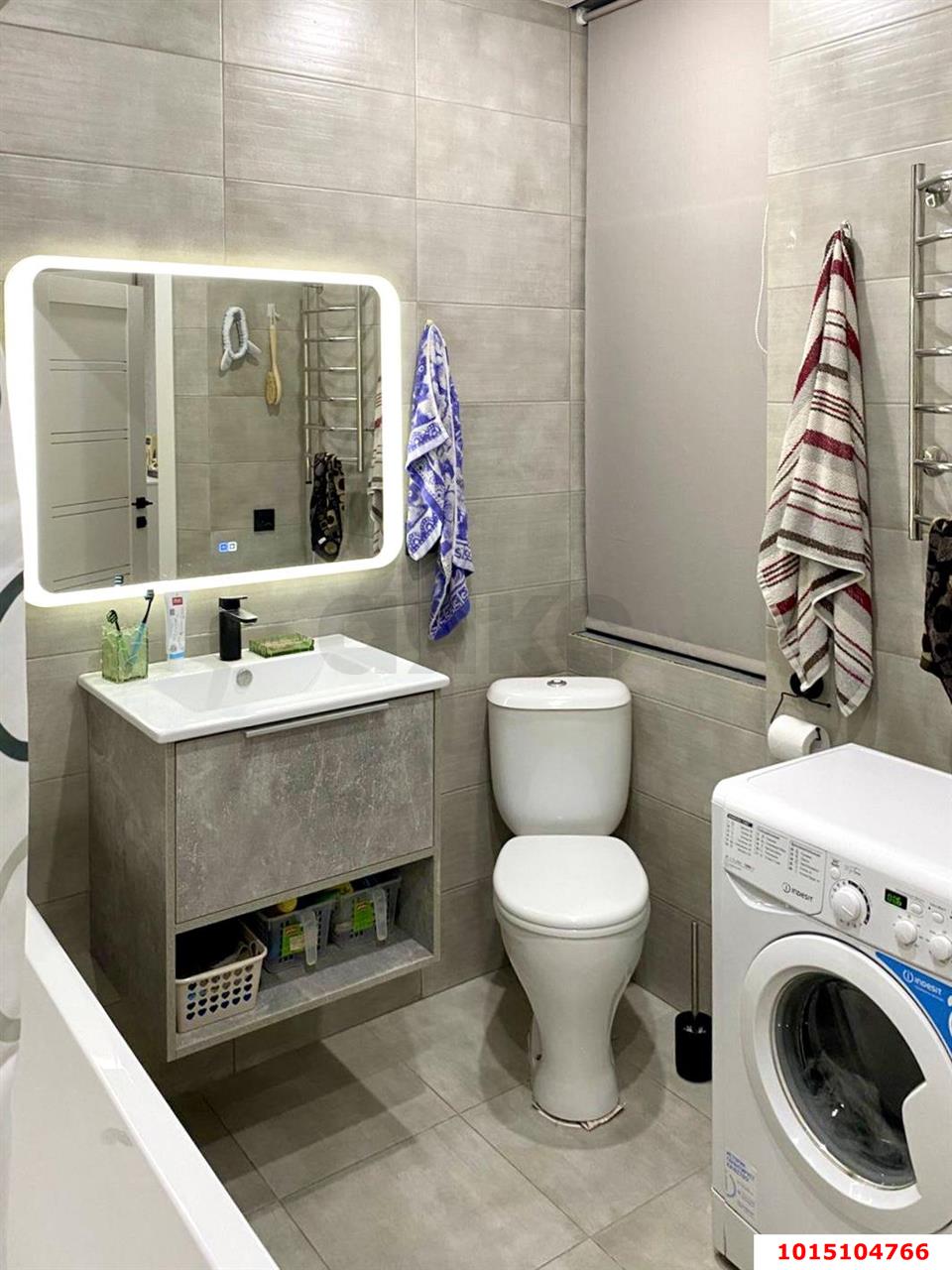 Фото №10: 1-комнатная квартира 46 м² - Краснодар, жилой комплекс Дружный, ул. Адмирала Серебрякова, 3к1