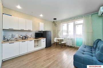 Фото №2: Студия 25 м² - Краснодар, мкр. жилой комплекс Дыхание, ул. Лётчика Позднякова, 2к12