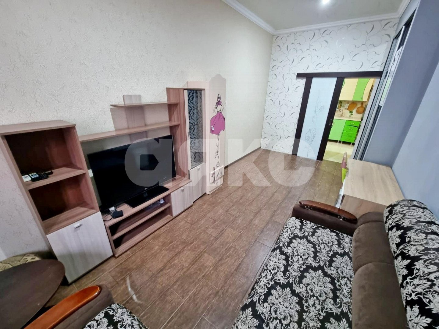 Фото №3: 1-комнатная квартира 33 м² - Сочи, Заречный, ул. Вишнёвая, 10/7