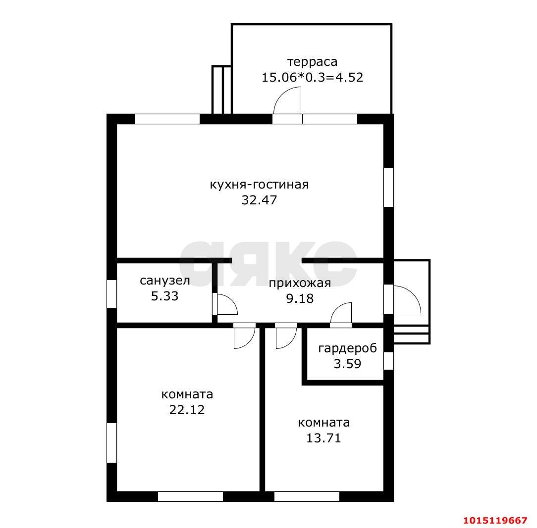 Фото №16: Дом 88 м² + 5.2 сот. - Козет, ул. Хаджохская, 6