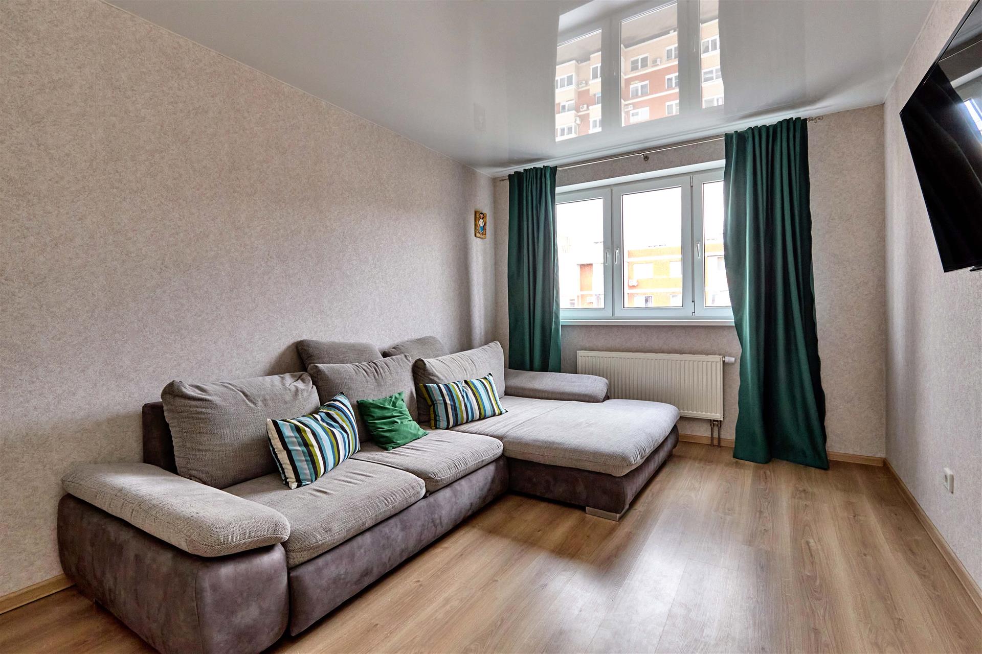 Фото №4: 2-комнатная квартира 50 м² - Краснодар, Прикубанский внутригородской округ, мкр. жилой комплекс Спортивная Деревня, ул. Западный Обход, 42к6