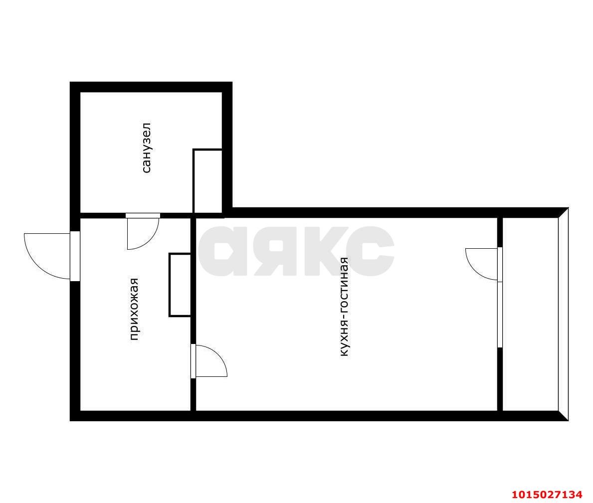 Фото №10: Студия 26 м² - Краснодар, имени Петра Метальникова, ул. Григория Пономаренко, 45