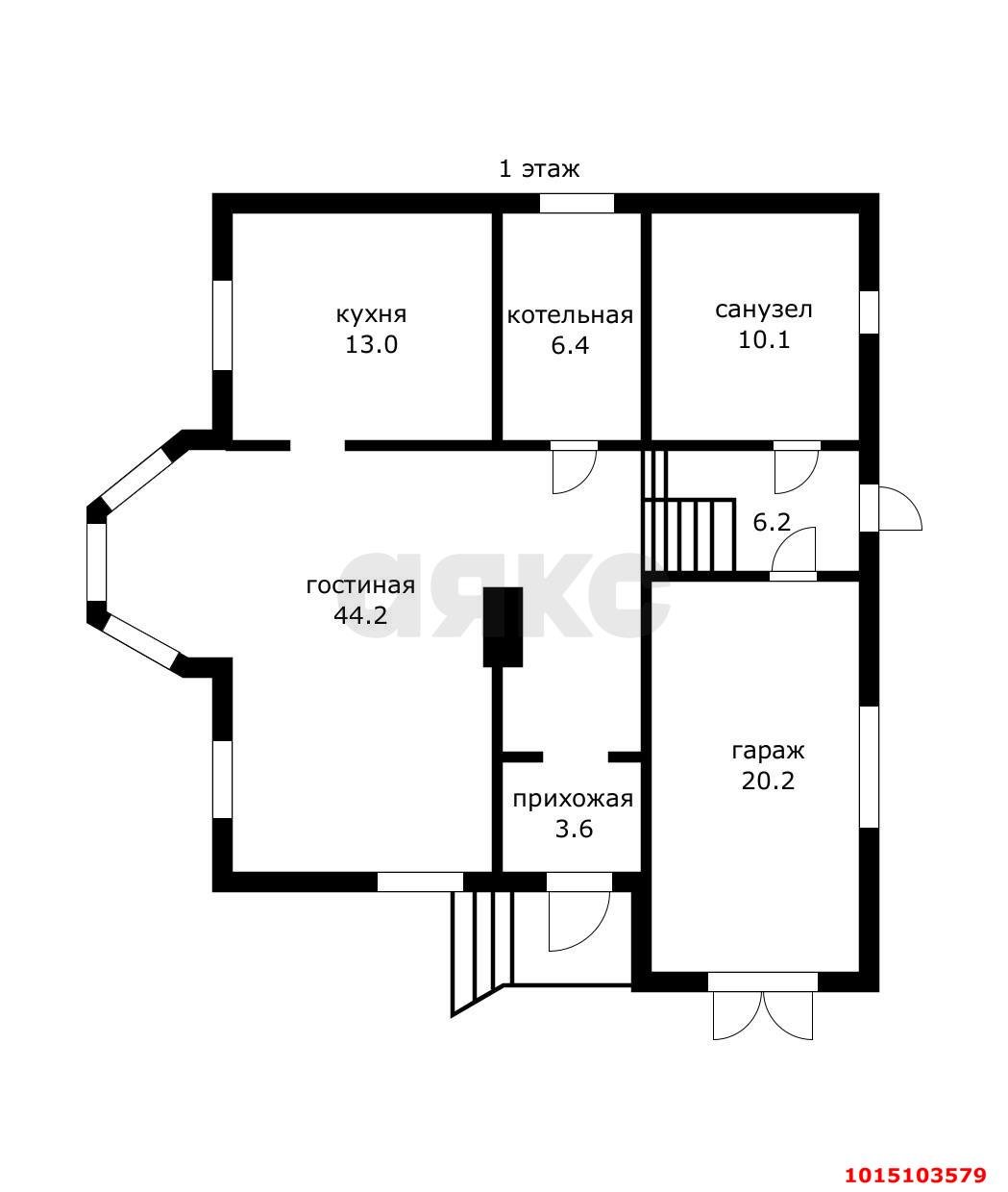 Фото №32: Дом 220 м² + 4 сот. - Калина, мкр. Прикубанский внутригородской округ, ул. Клубничная, 248