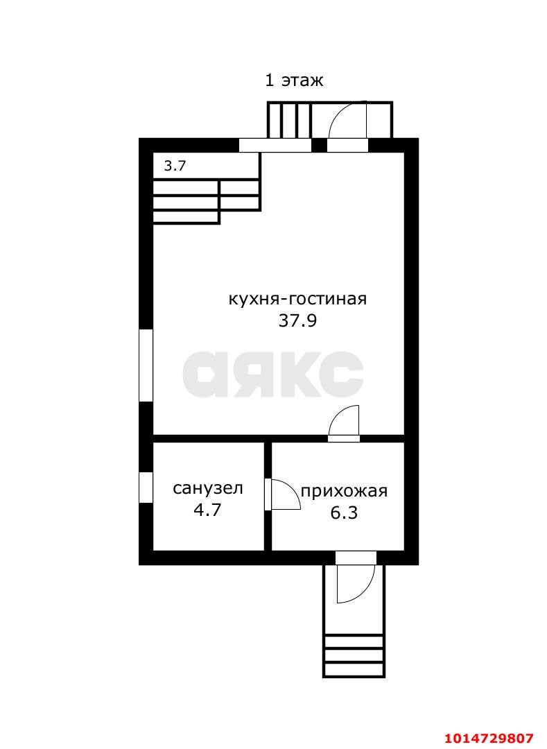 Фото №12: Дом 140 м² + 7.5 сот. - Старокорсунская, мкр. Карасунский внутригородской округ, ул. Октябрьская, 52