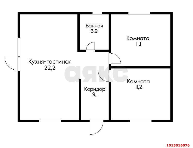 Фото №15: Дом 70 м² + 5.5 сот. - Афипский, ул. Сергея Бондаренко
