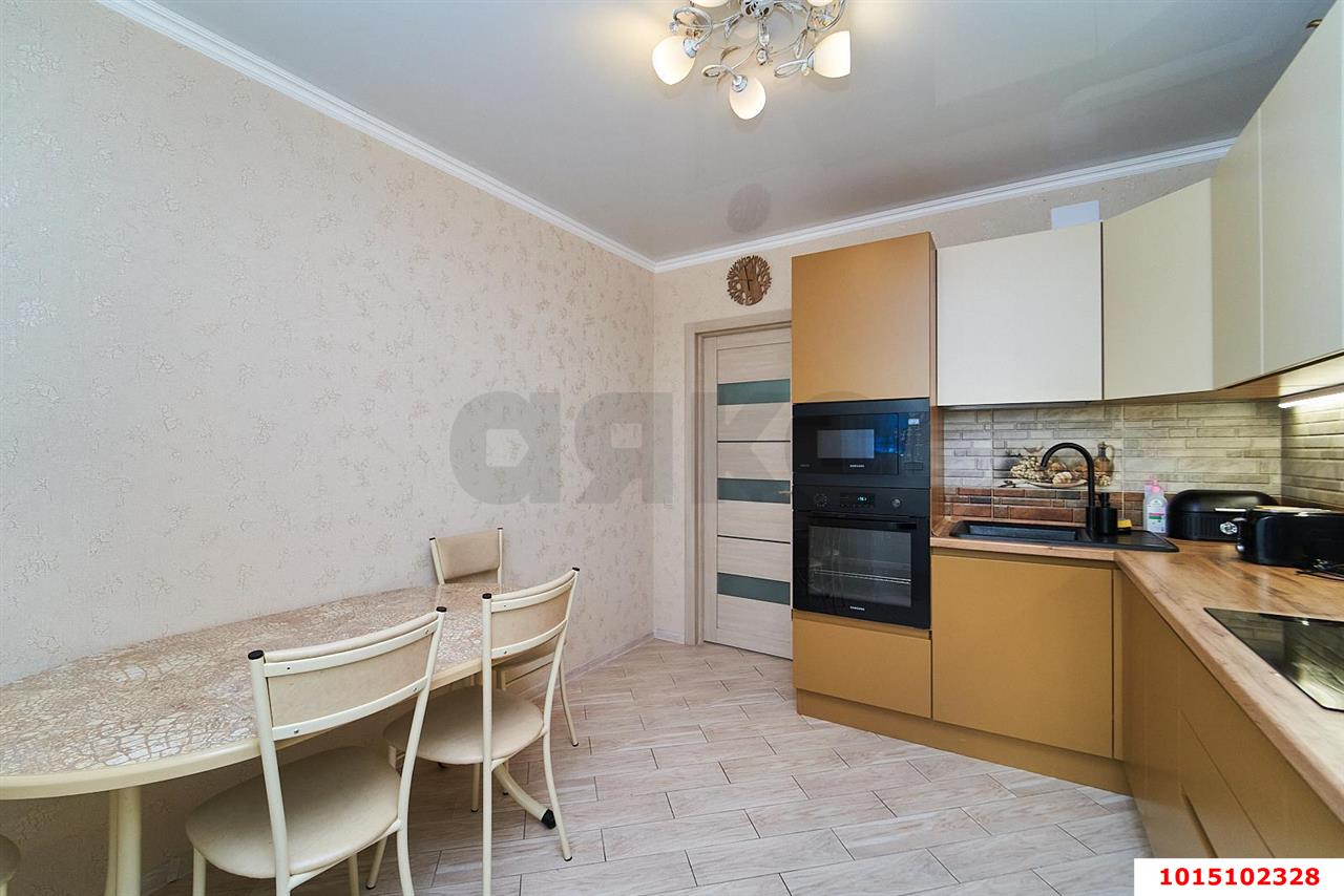 Фото №2: 1-комнатная квартира 37 м² - Краснодар, ЖК Времена Года, ул. Евгении Жигуленко, 4