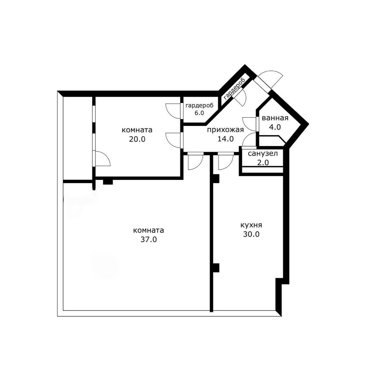 Фото №20: 2-комнатная квартира 110 м² - Краснодар, Центральный внутригородской округ, Западный внутригородской округ, жилой комплекс Центральный, мкр. Центральный, ул. Будённого, 129