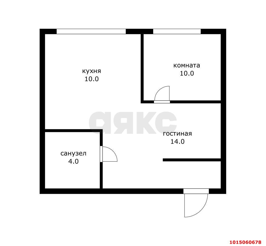 Фото №11: 1-комнатная квартира 37 м² - Краснодар, жилой комплекс Империал, ул. Бородинская, 137к2