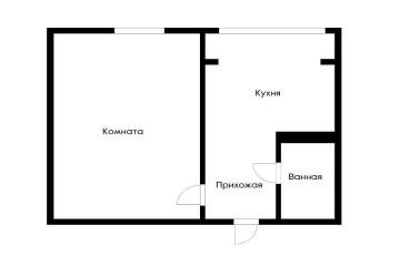 Фото №5: 1-комнатная квартира 32 м² - Российский, мкр. Прикубанский внутригородской округ, ул. Куликова Поля, 5