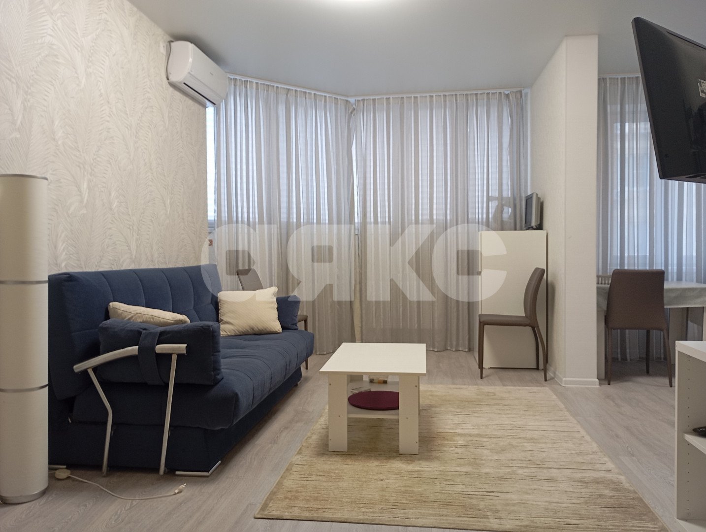 Фото №4: 1-комнатная квартира 41 м² - Анапа, жилой комплекс Лазурный, ул. Крестьянская, 27к3