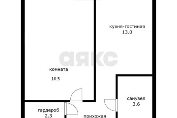 Фото №5: 1-комнатная квартира 42 м² - Краснодар, мкр. жилой комплекс Мелодия, ул. Гидростроителей, 59/2