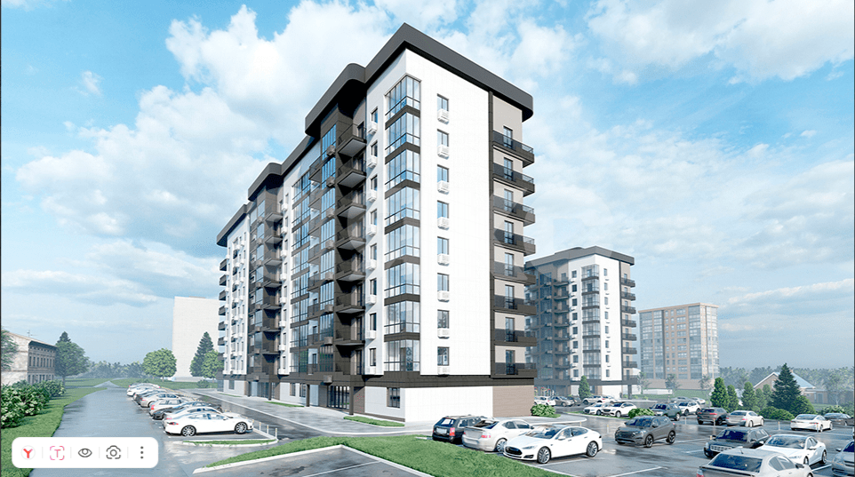 Фото №3: 2-комнатная квартира 74 м² - Луганск, Жовтневый, ул. Павла Сороки, 70А