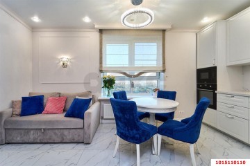 Фото №1: 2-комнатная квартира 66 м² - Краснодар, мкр. Камвольно-суконный Комбинат, ул. Дежнёва, 29/3