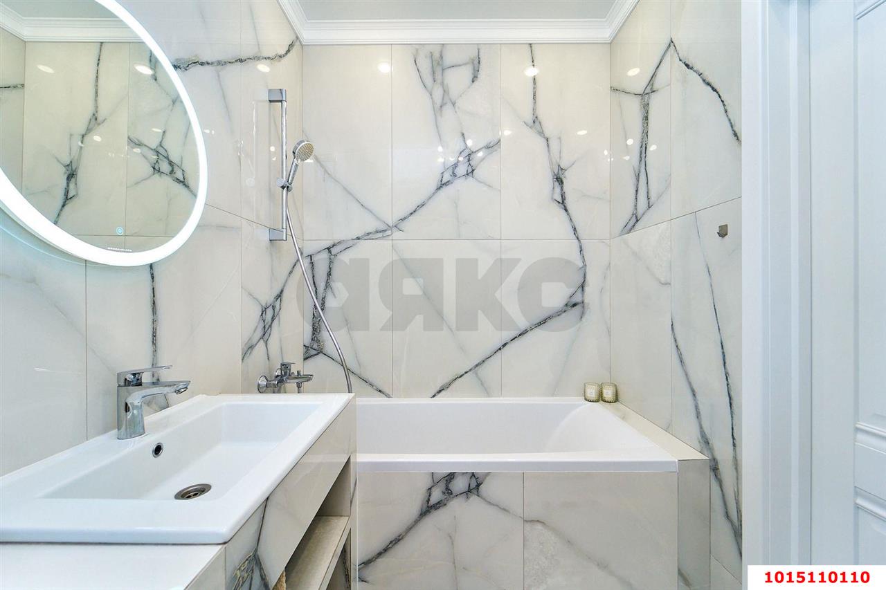 Фото №9: 2-комнатная квартира 66 м² - Краснодар, Камвольно-суконный Комбинат, ул. Дежнёва, 29/3