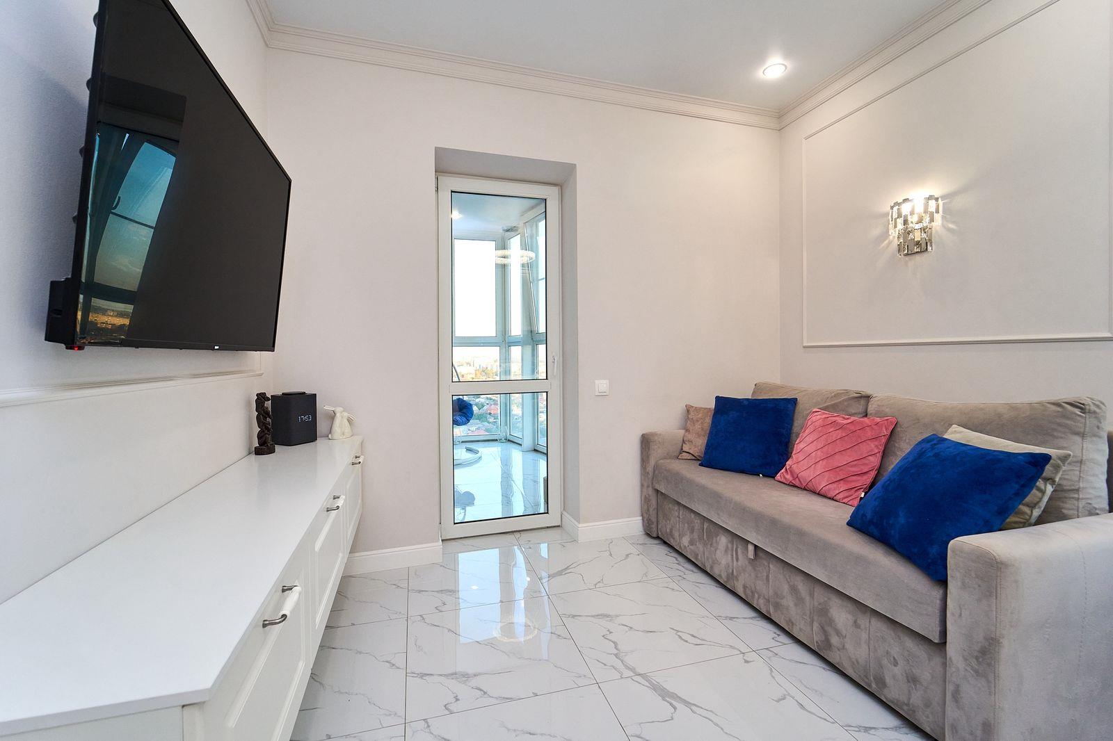 Фото №6: 2-комнатная квартира 66 м² - Краснодар, Карасунский внутригородской округ, жилой комплекс Гарантия, мкр. Камвольно-суконный Комбинат, ул. Дежнёва, 29/3