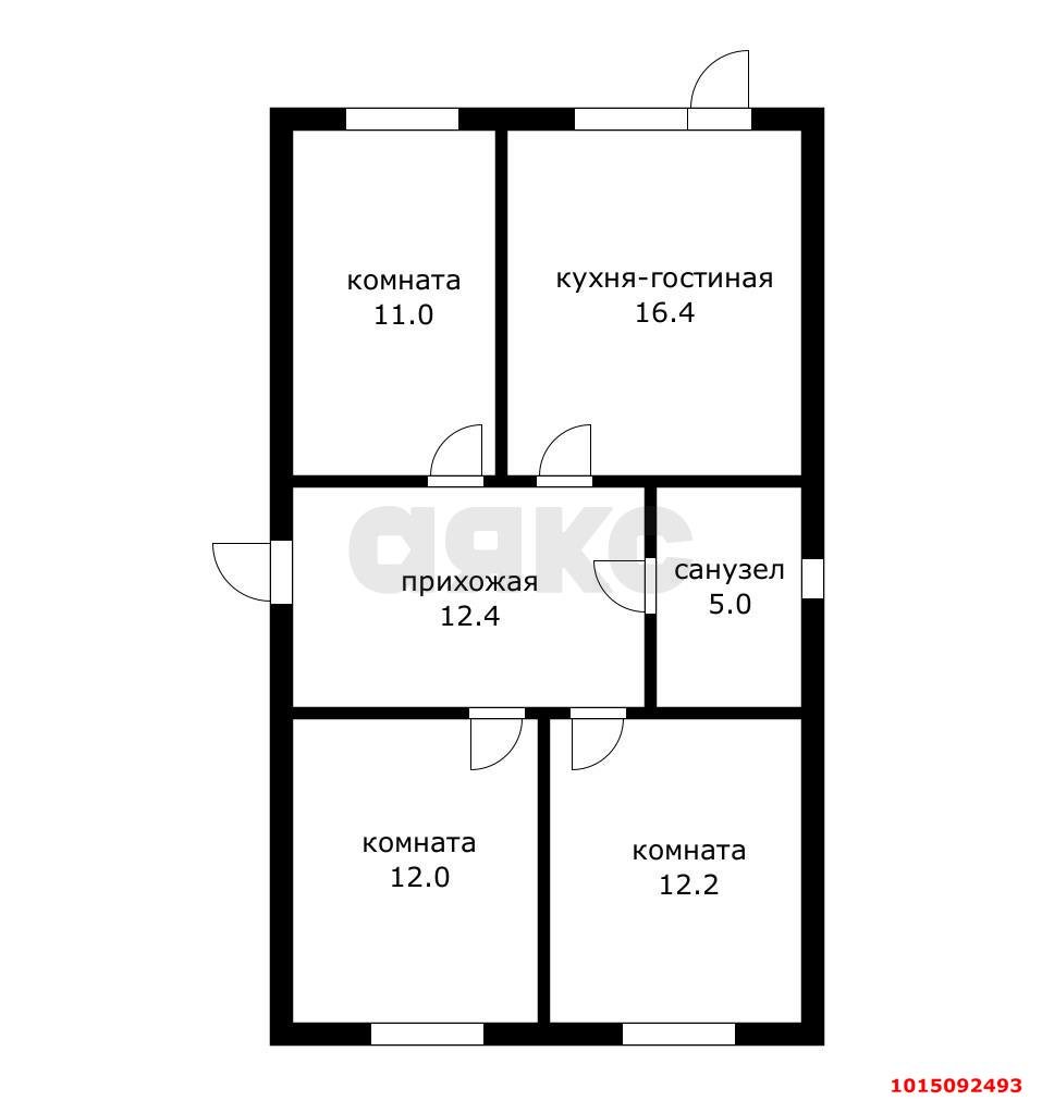 Фото №12: Дом 83 м² + 3.5 сот. - Южный, коттеджный  Южная столица, ул. Апшеронская, 26