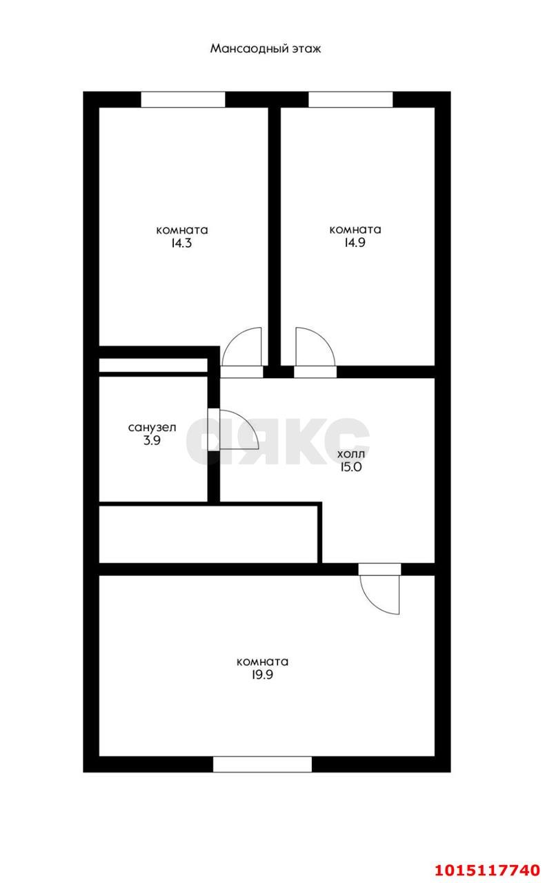 Фото №18: Дом 141 м² + 3.35 сот. - Российский, мкр. Прикубанский внутригородской округ, ул. Тепличная