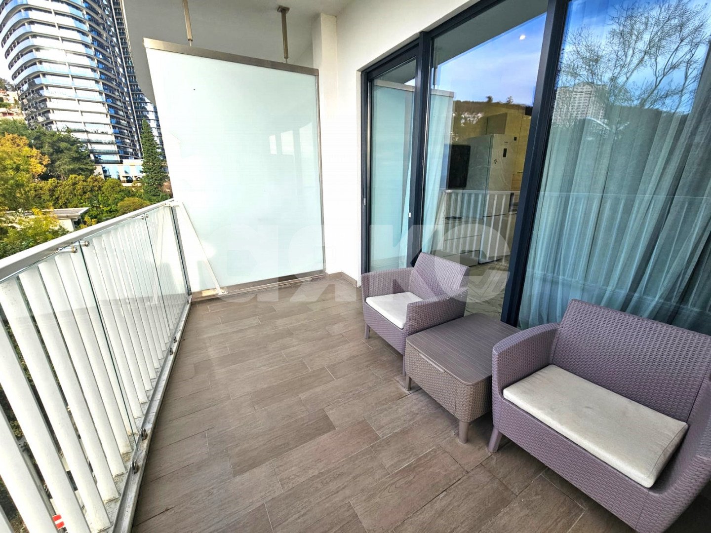 Фото №6: Апартаменты 57 м² - Сочи, жилой комплекс Актёр Гэлакси, пр-кт Курортный, 105