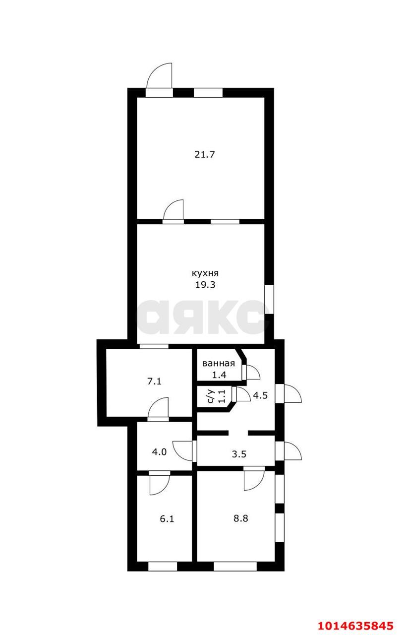 Фото №8: Дом 85 м² + 2.04 сот. - Краснодар, 9-й километр, ул. Грибоедова, 29