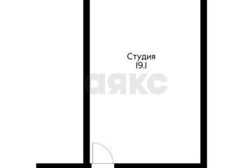 Фото №2: Студия 23 м² - Краснодар, мкр. жилой комплекс Лондон Парк, ул. имени Ивана Лотышева, 11