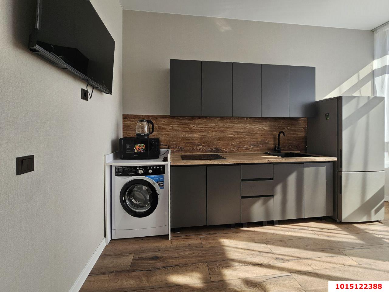 Фото №1: 1-комнатная квартира 35 м² - Краснодар, Прикубанский внутригородской округ, мкр. жилой комплекс Самолёт-6, ул. Ивана Беличенко, 88