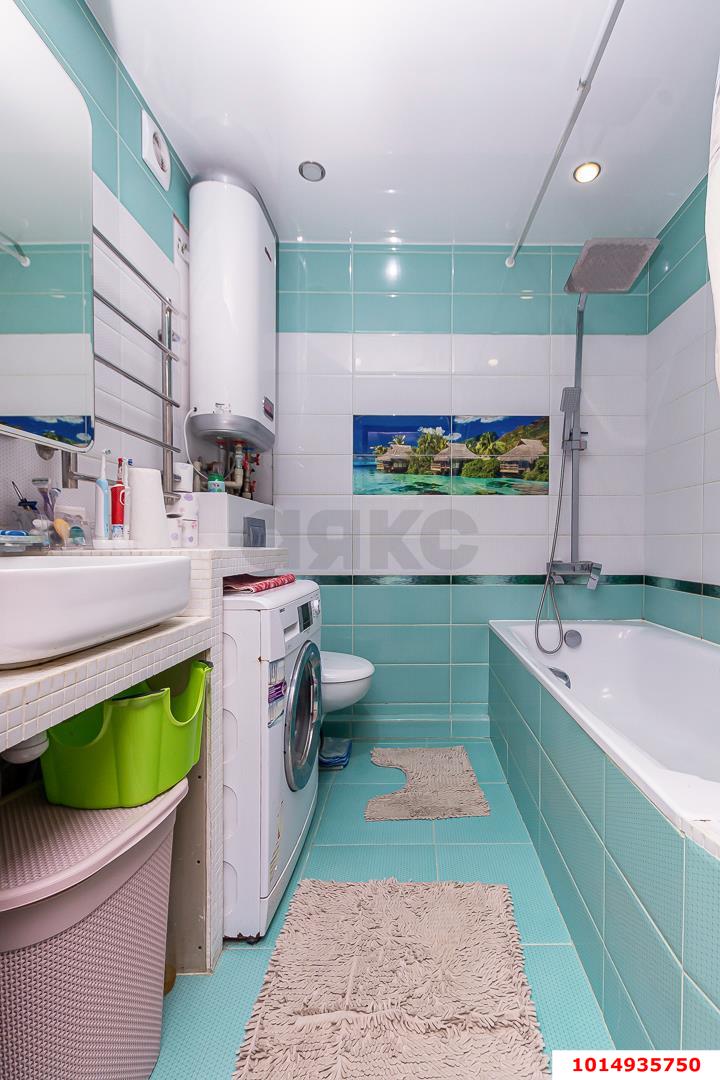 Фото №13: 2-комнатная квартира 68 м² - Краснодар, Западный внутригородской округ, мкр. Юбилейный, ул. Рождественская набережная, 39