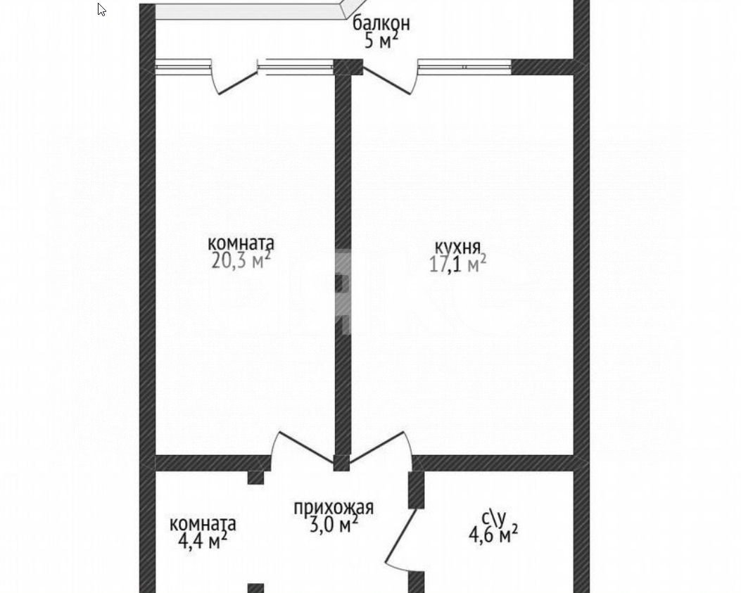 Фото №17: 1-комнатная квартира 49 м² - Геленджик, ул. Туристическая, 6к1