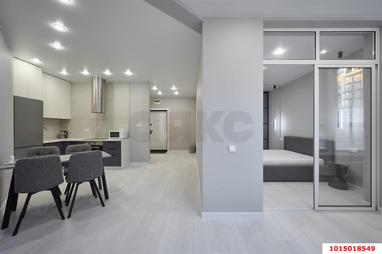 Фото №3: 1-комнатная квартира 44 м² - Краснодар, Достояние, ул. Григория Булгакова, 10