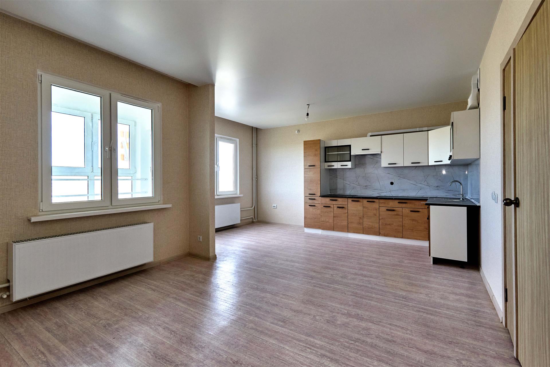 Фото №4: 3-комнатная квартира 77 м² - Краснодар, Прикубанский внутригородской округ, Восточный, мкр. жилой комплекс Квартал № 6, ул. имени 75-летия Победы, 26/1