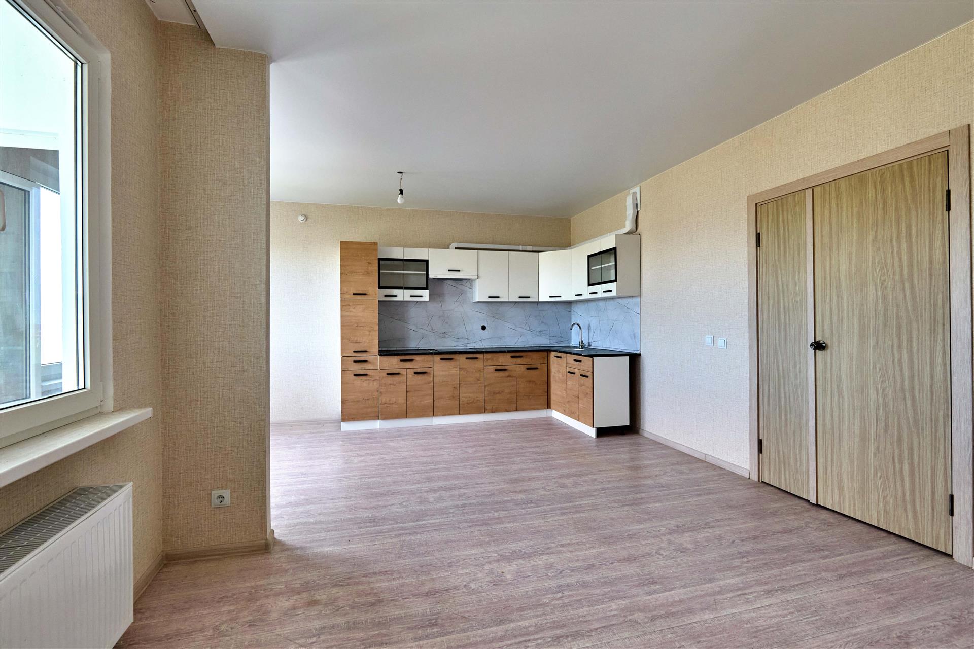 Фото №1: 3-комнатная квартира 77 м² - Краснодар, Прикубанский внутригородской округ, Восточный, мкр. жилой комплекс Квартал № 6, ул. имени 75-летия Победы, 26/1