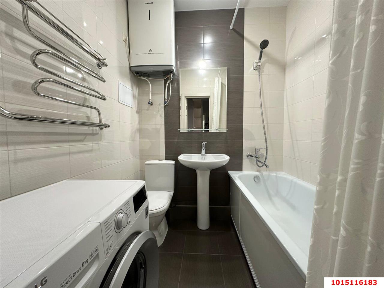 Фото №5: 1-комнатная квартира 41 м² - Краснодар, Комсомольский, ул. Уральская, 166/2